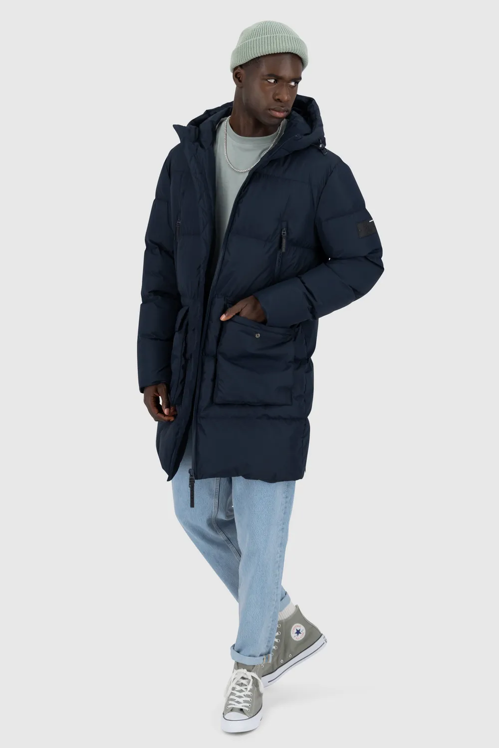 Alife & Kickin NinoAK A Pufferjacke dunkelblau Herren