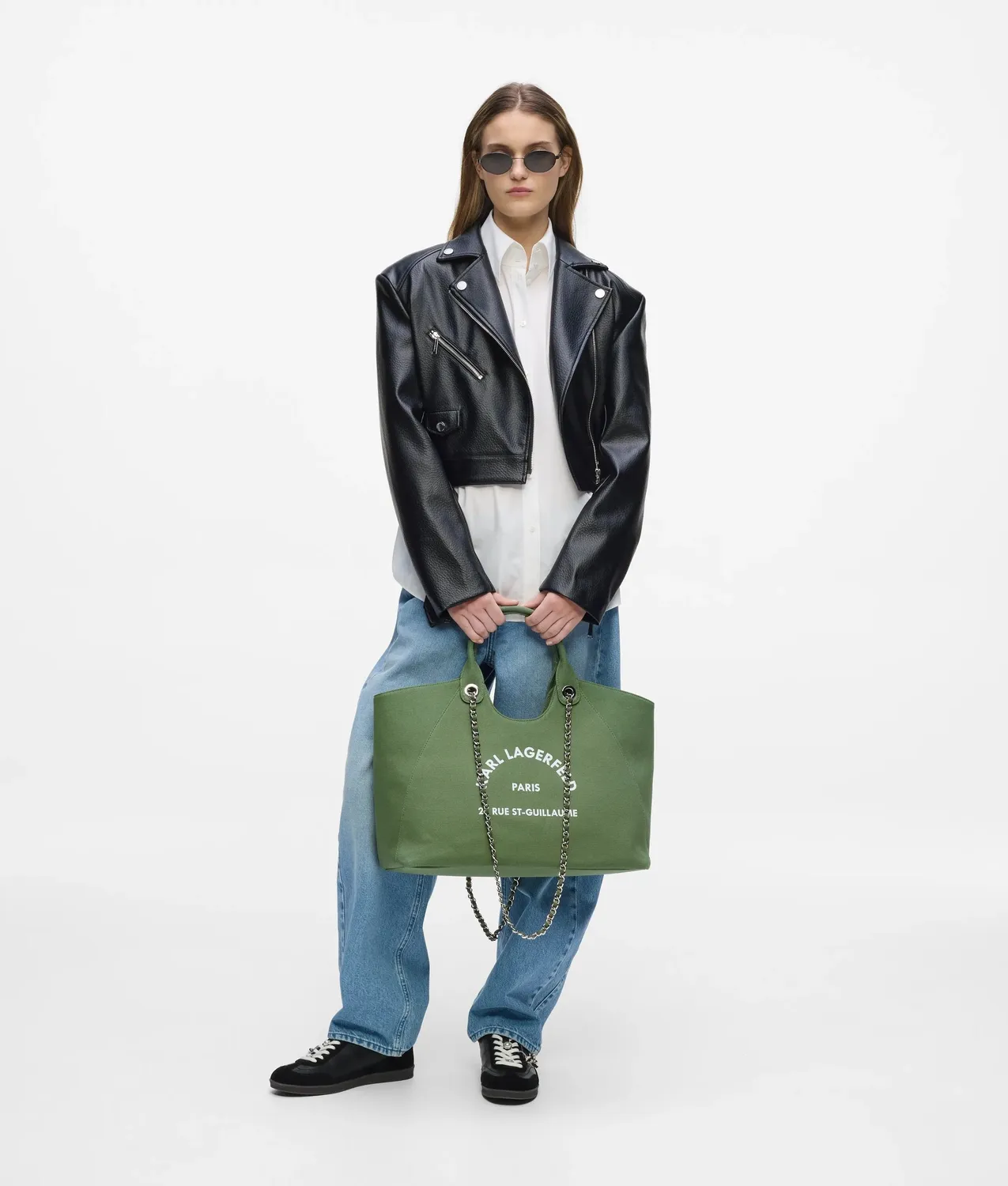 Karl Lagerfeld Rue St-Guillaume Chain Shopper Tasche One Size Kette