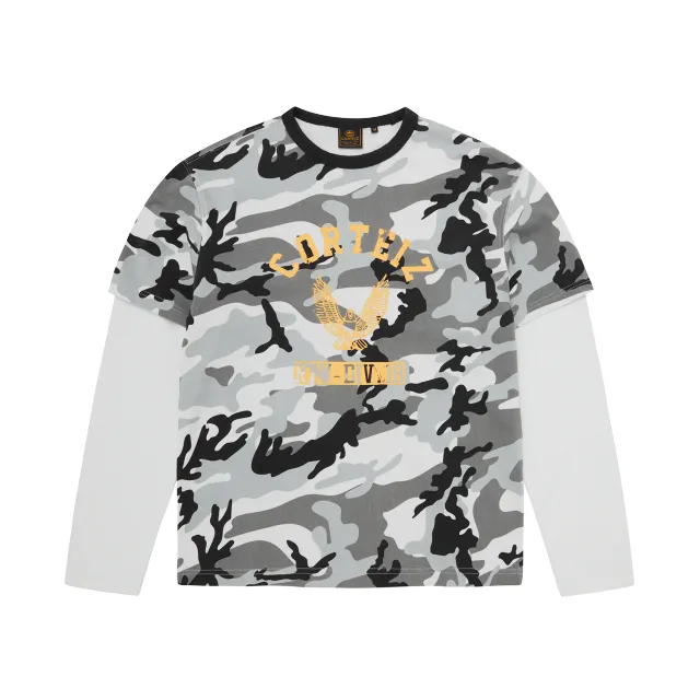 Corteiz Eagle Hybrid Thermal Longsleeve Arctic