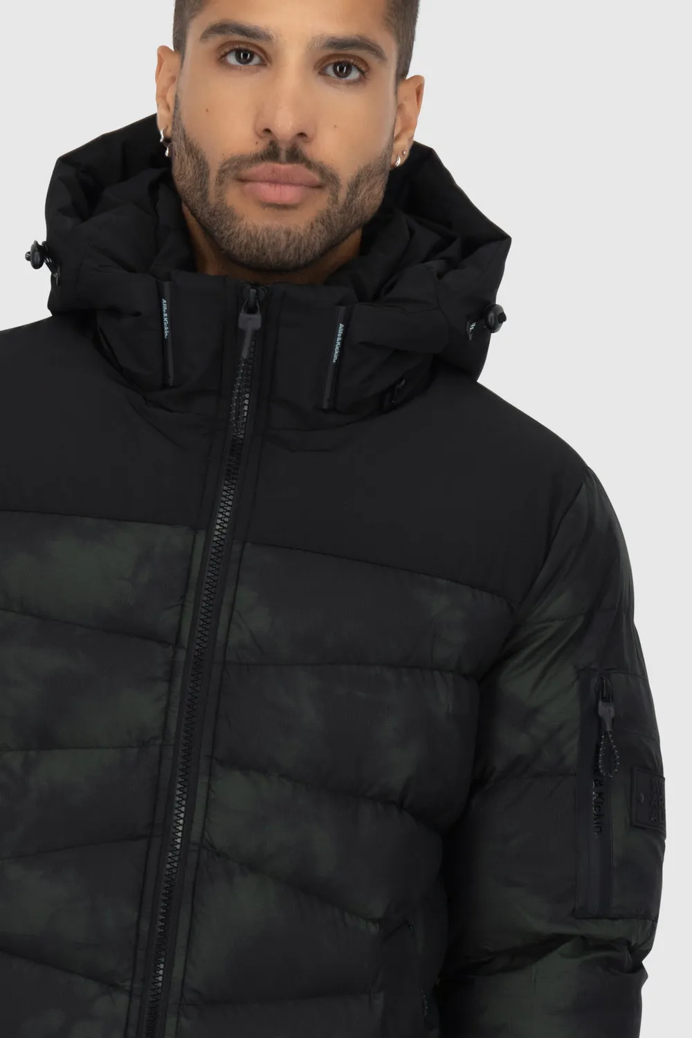 Alife & Kickin HenryAK B Puffer Jacket Schwarz Herren