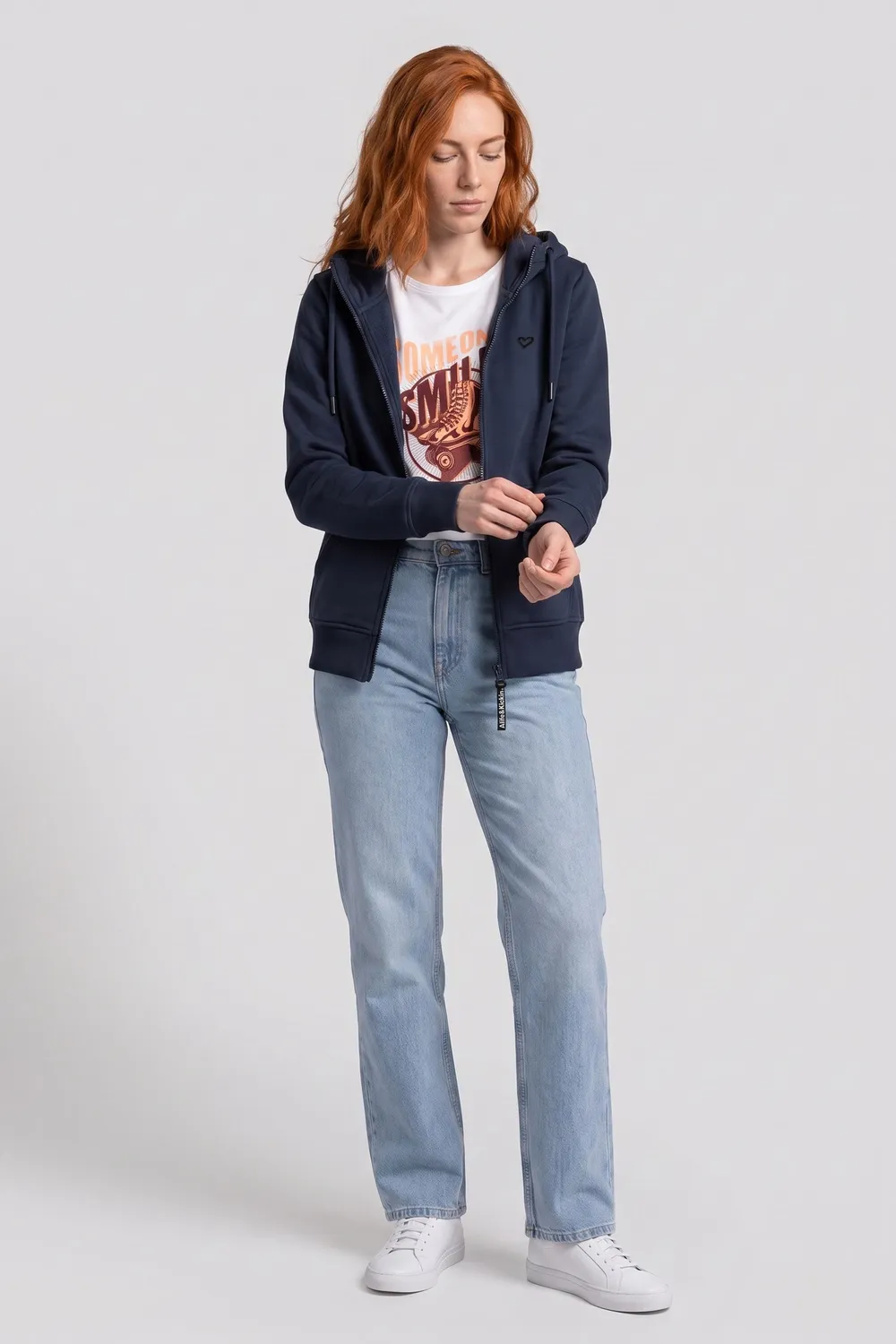 Alife & Kickin BarbaraAK A Sweatjacke dunkelblau