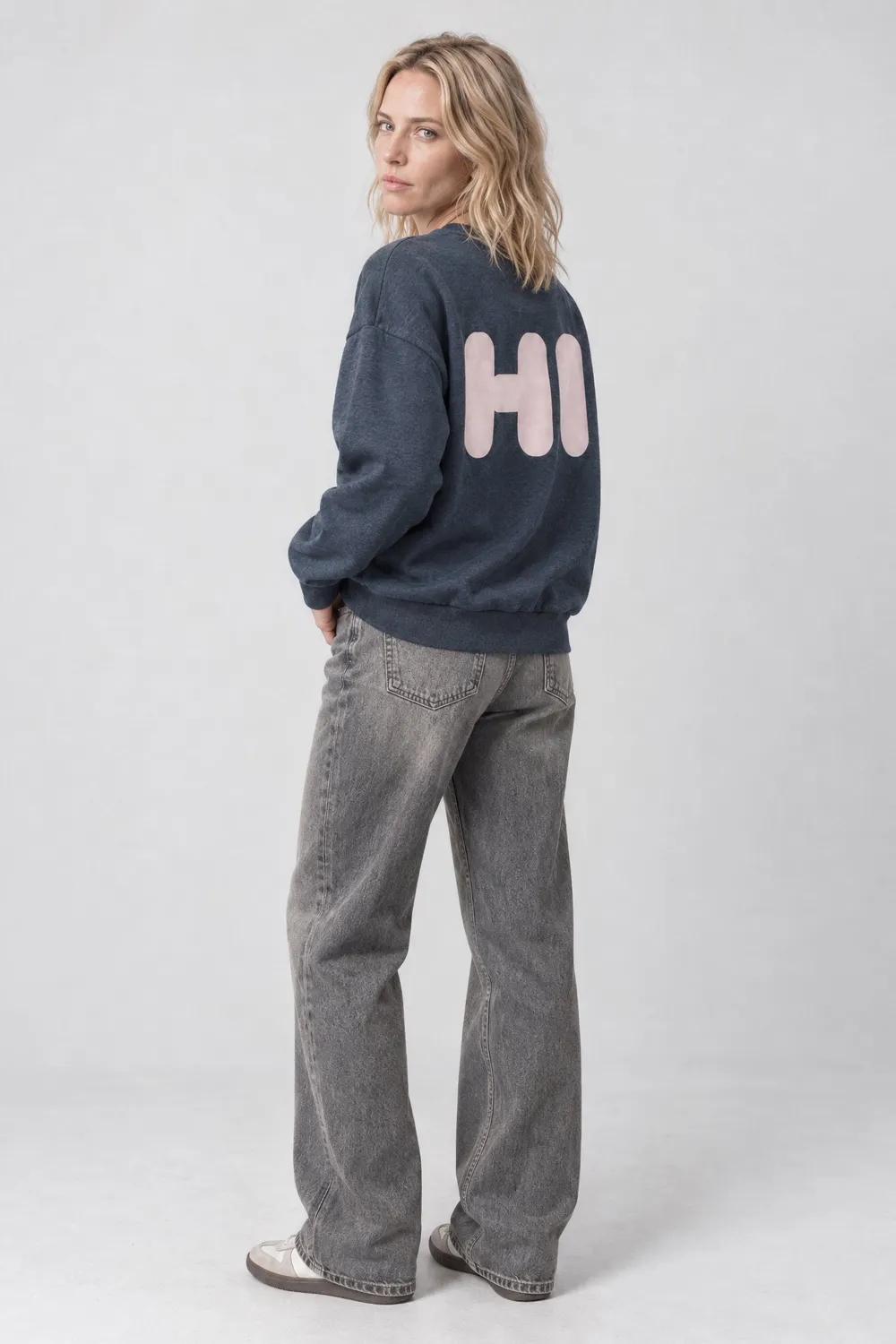 Alife & Kickin ElsaAK P Sweatshirt HI Dunkelblau Damen