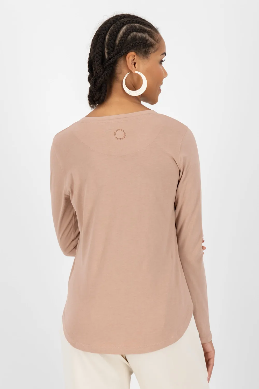 Alife & Kickin LeaAK A Longsleeve beige uni Basic