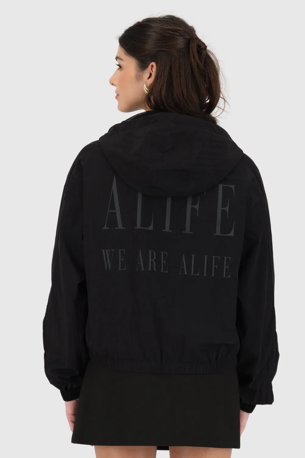 Alife & Kickin JovanaAK A leichte Jacke Damen schwarz