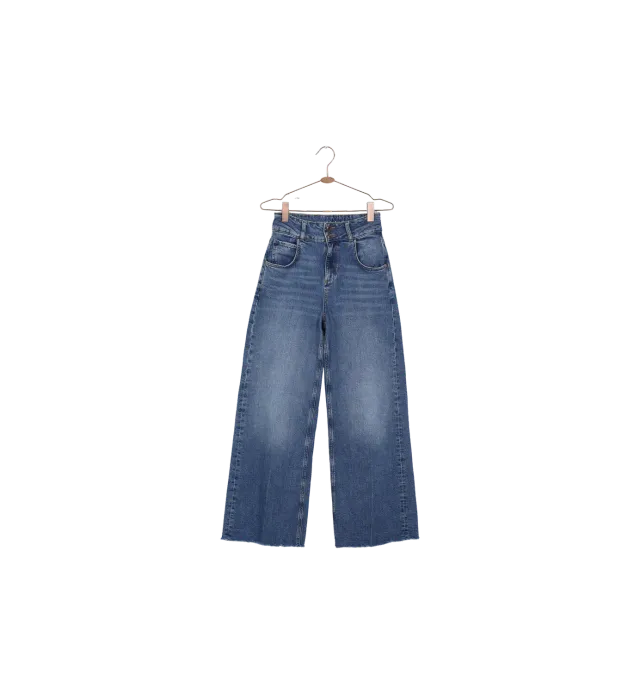 Mos Mosh MMHNoble Dreamy Jeans Wide Leg Blau 25 Ankle