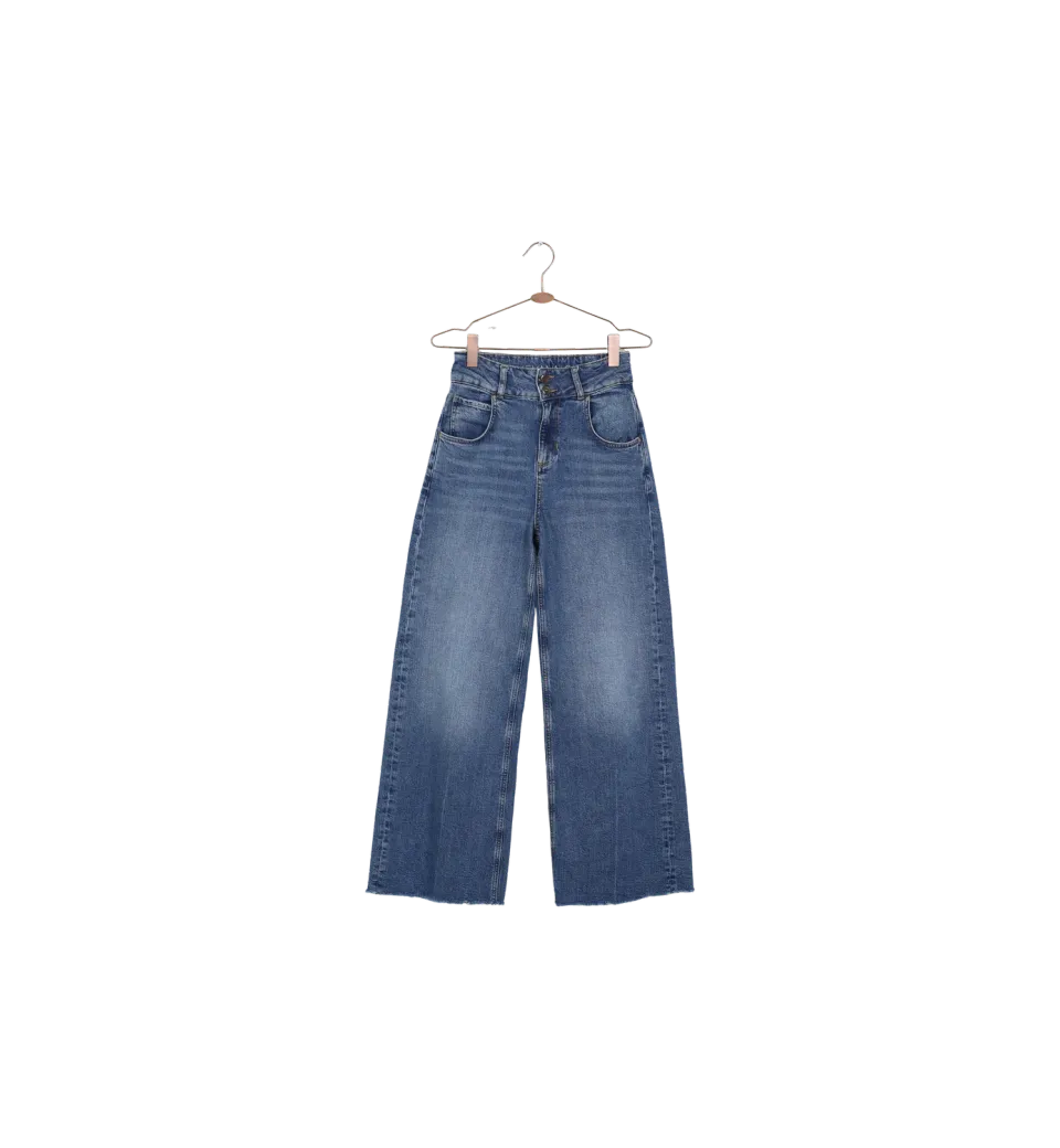 Mos Mosh MMHNoble Dreamy Jeans Wide Leg Blau 25 Ankle