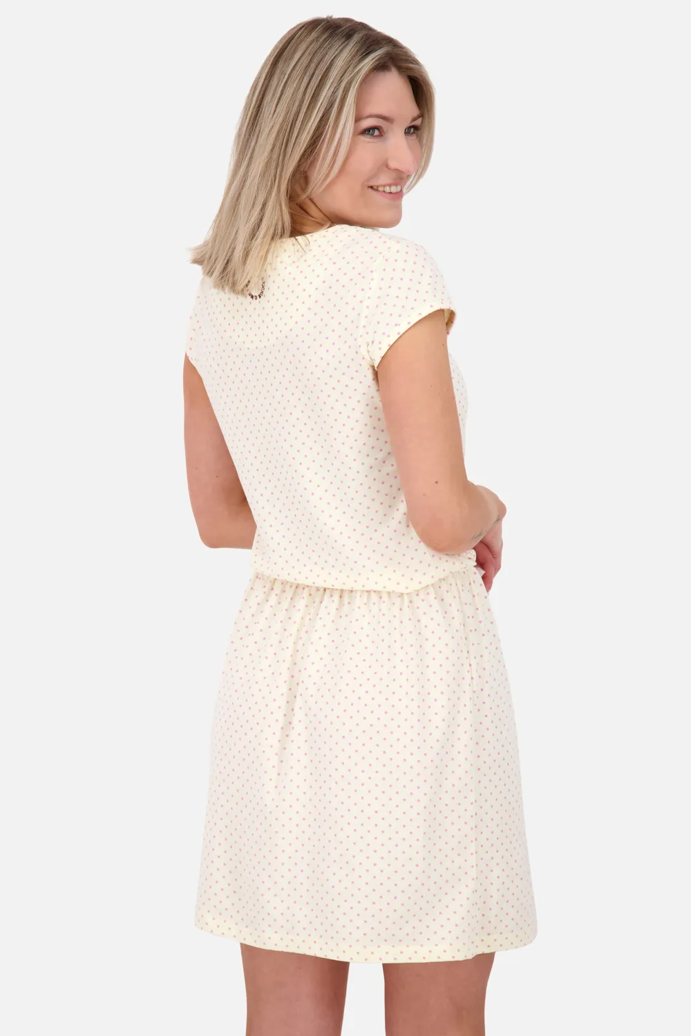 Alife & Kickin ShannaAK B Kleid Gelb Jersey Sommerkleid