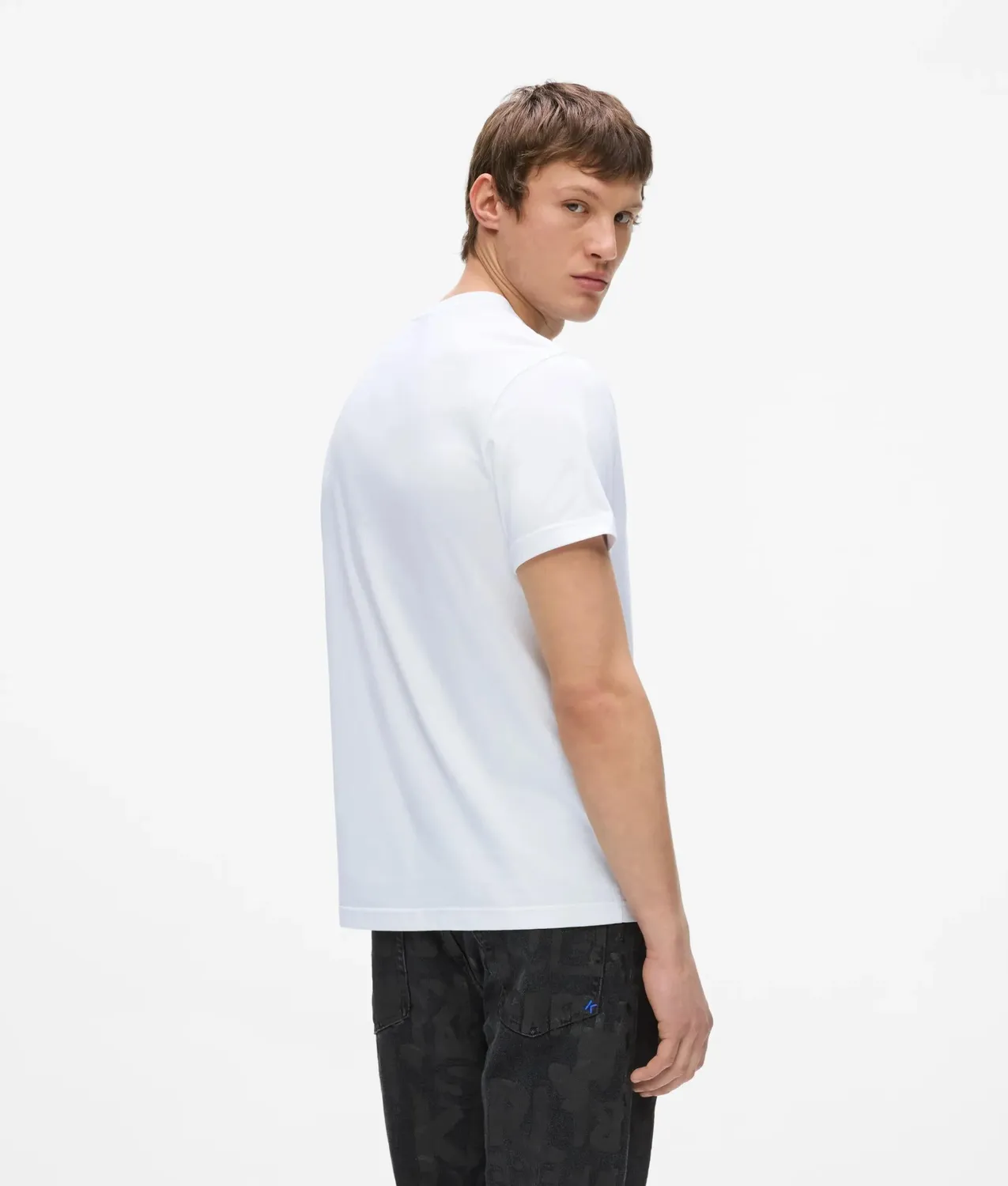 Karl Lagerfeld KL Jeans Slim T-Shirt gestreift