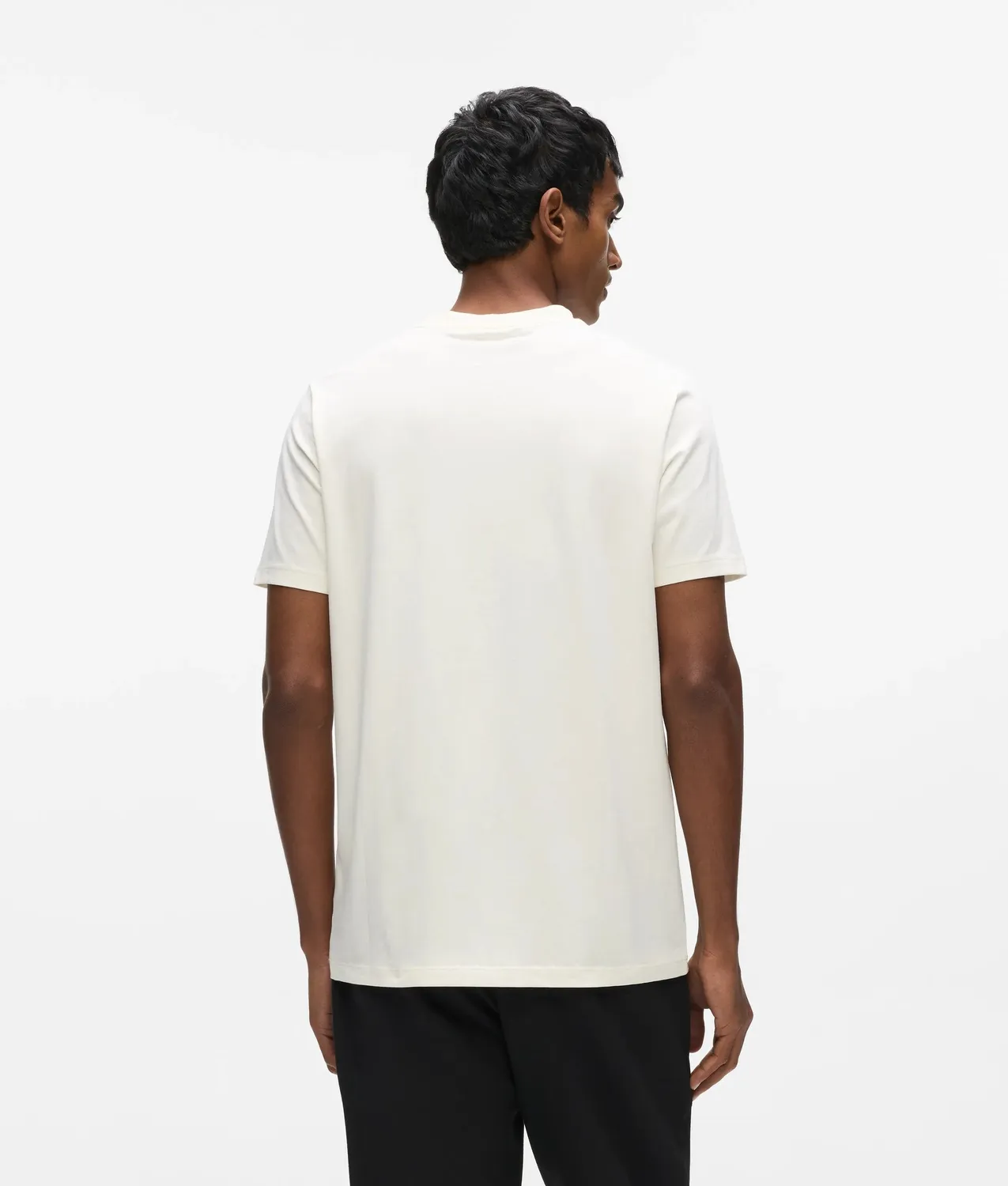 Karl Lagerfeld Metal Monogram T-Shirt Herren Baumwolle