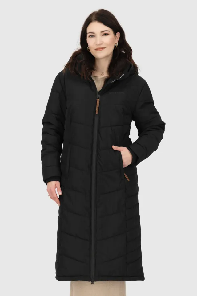Alife & Kickin JuaAK A Puffer Coat Schwarz Damen warm
