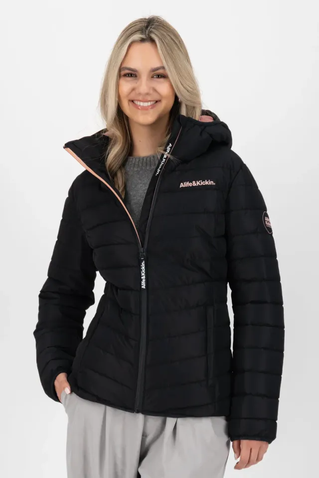 Alife & Kickin RabeaAK A Jacke Schwarz wattiert