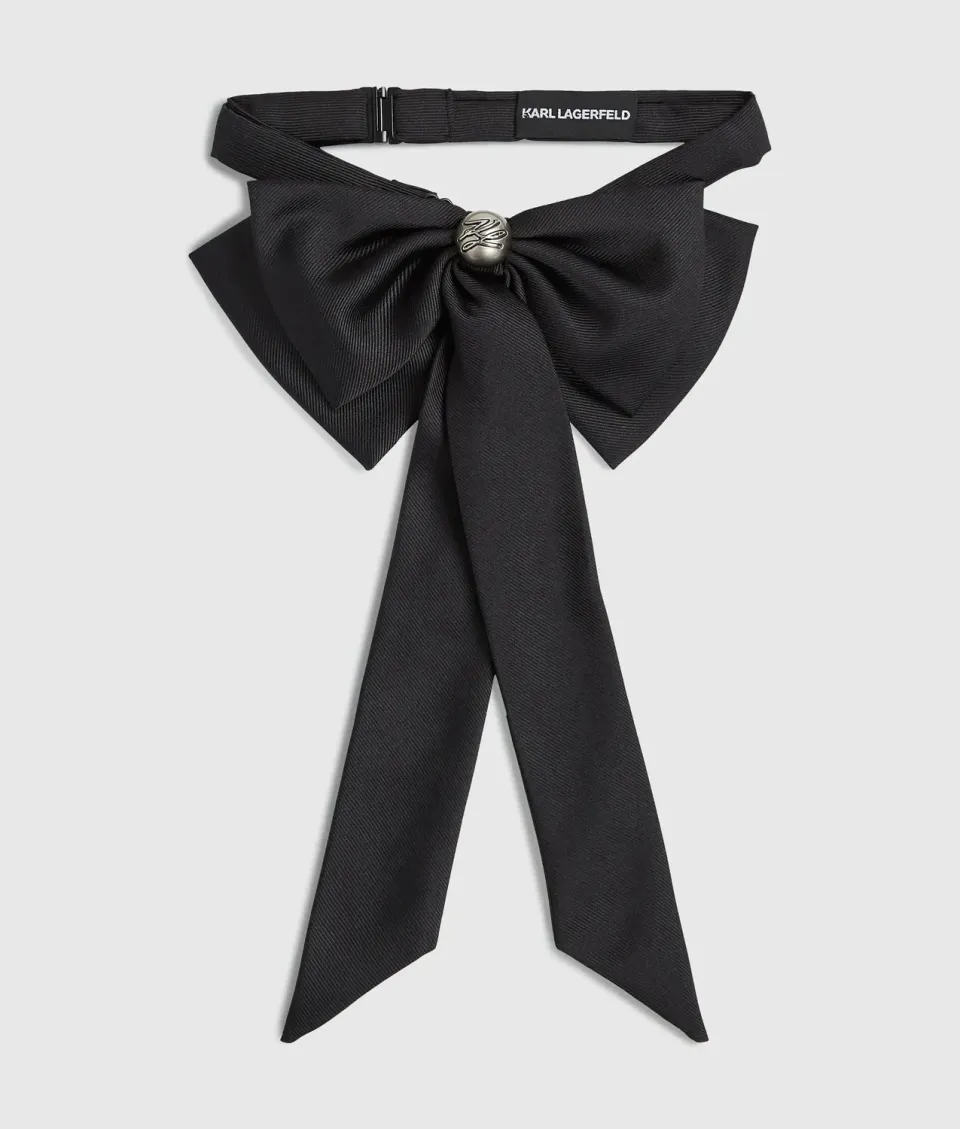 Karl Lagerfeld K/Autograph Fliege One Size Schwarz Statement