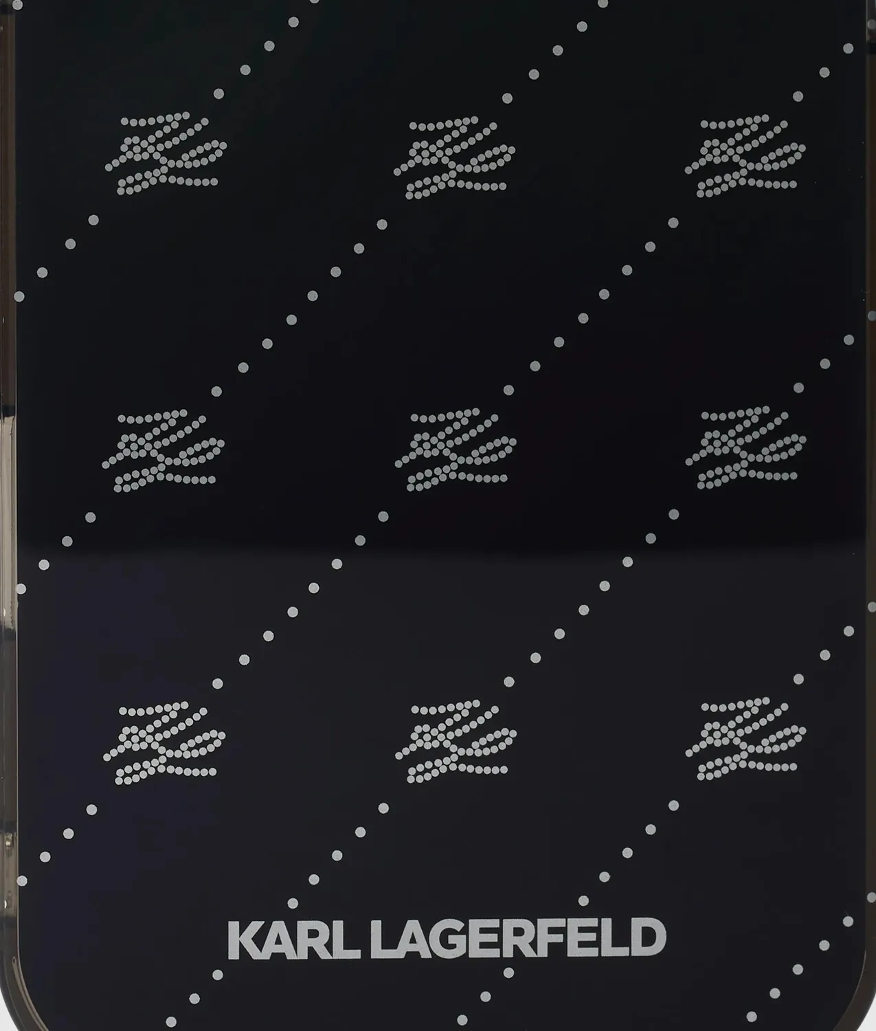 Karl Lagerfeld Autograph iPhone 16 Pro Max Case All-over