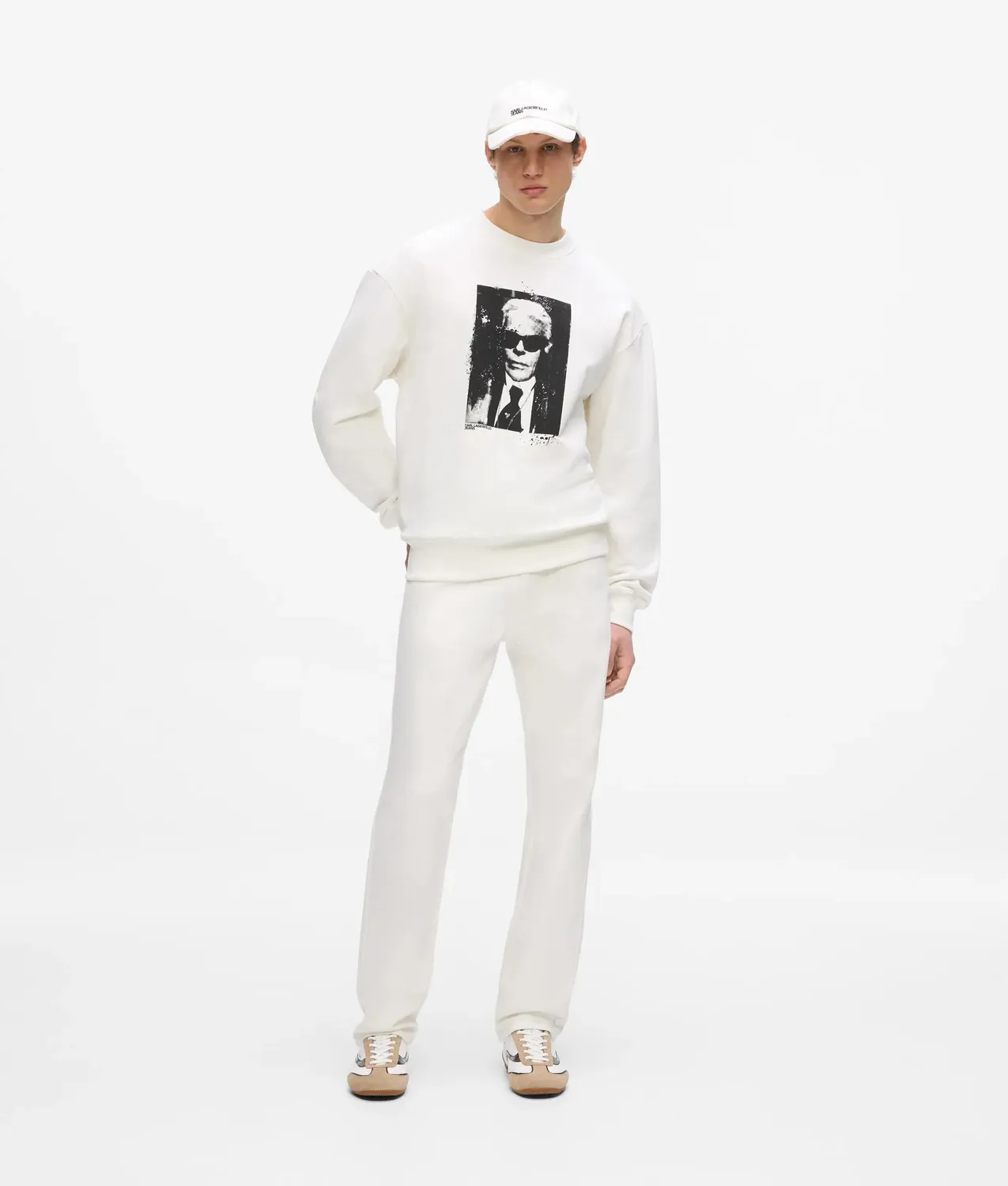 Karl Lagerfeld Jeans Relaxed Karl Print Sweatshirt