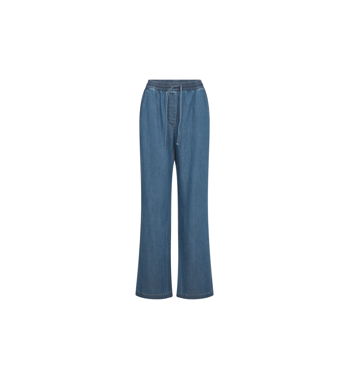 Mos Mosh MMKris Lich Hose Blau weites Bein