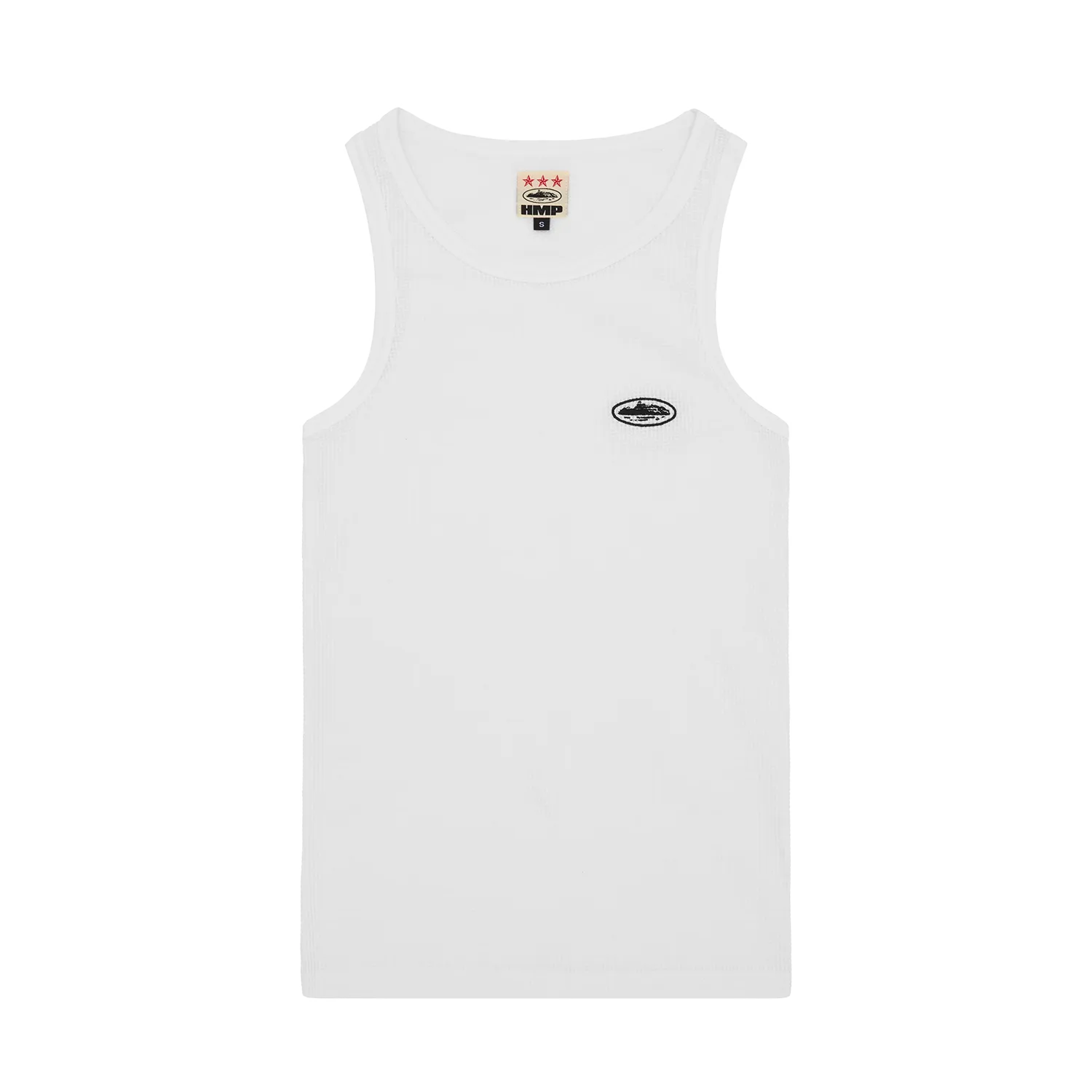 Corteiz HMP Classic Tank Top White 3er Pack Waffle