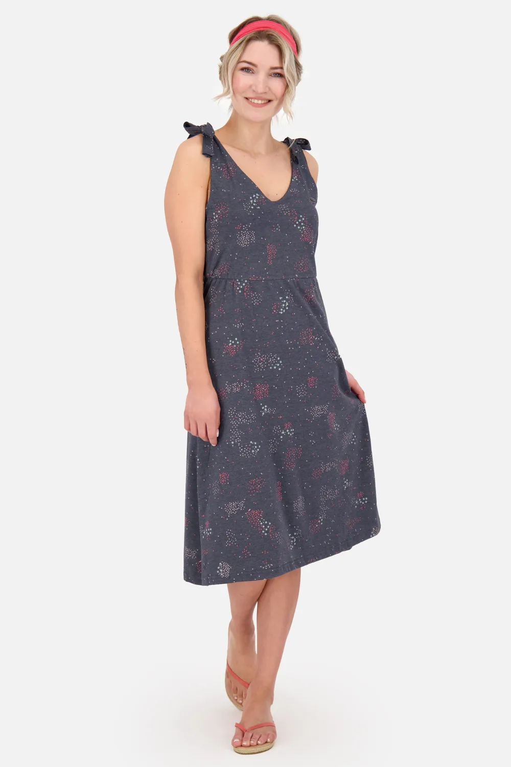 Alife & Kickin MelinaAK B Maxikleid dunkelblau Jersey