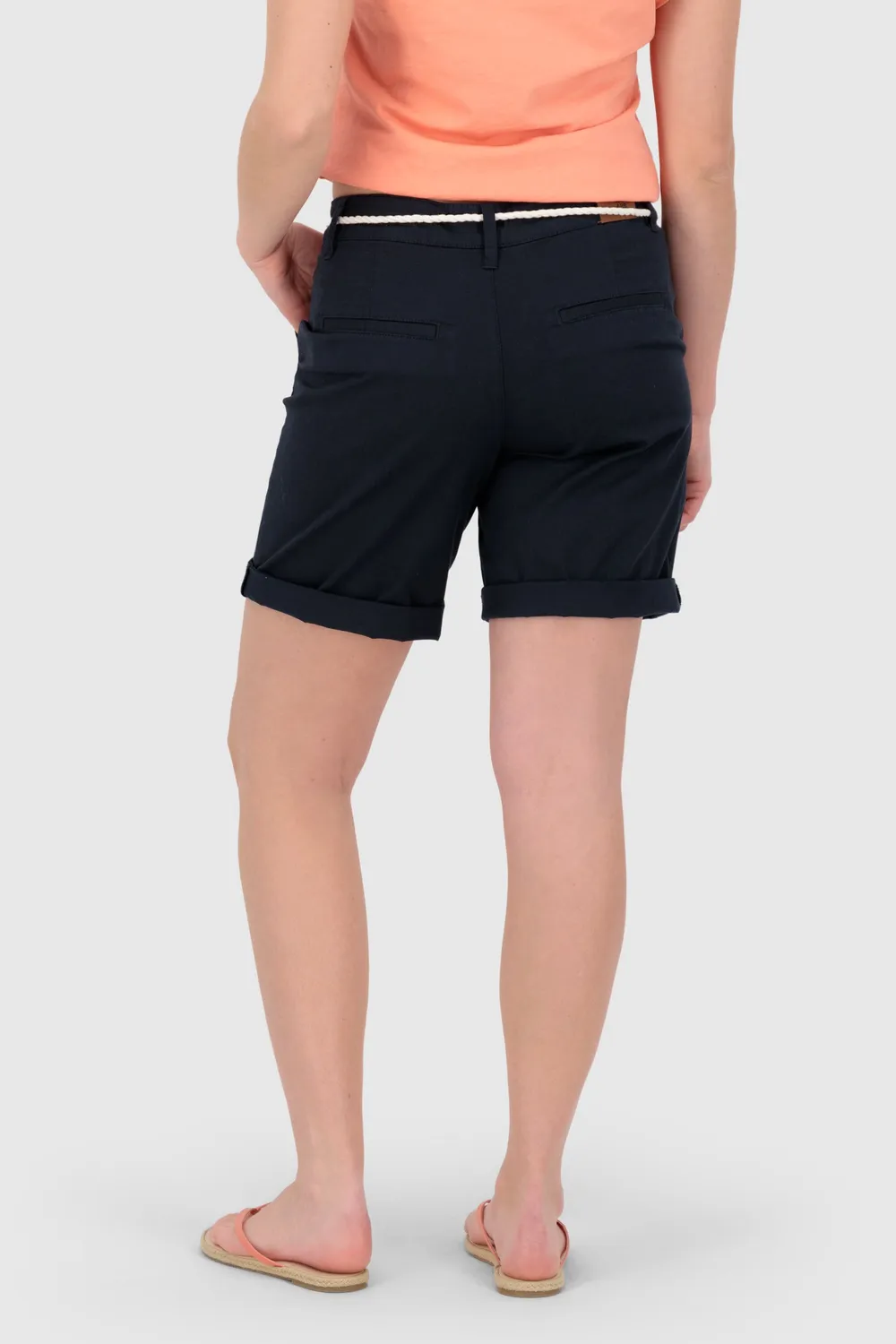 Alife & Kickin AyanaAK A Shorts Dunkelblau Damen lang