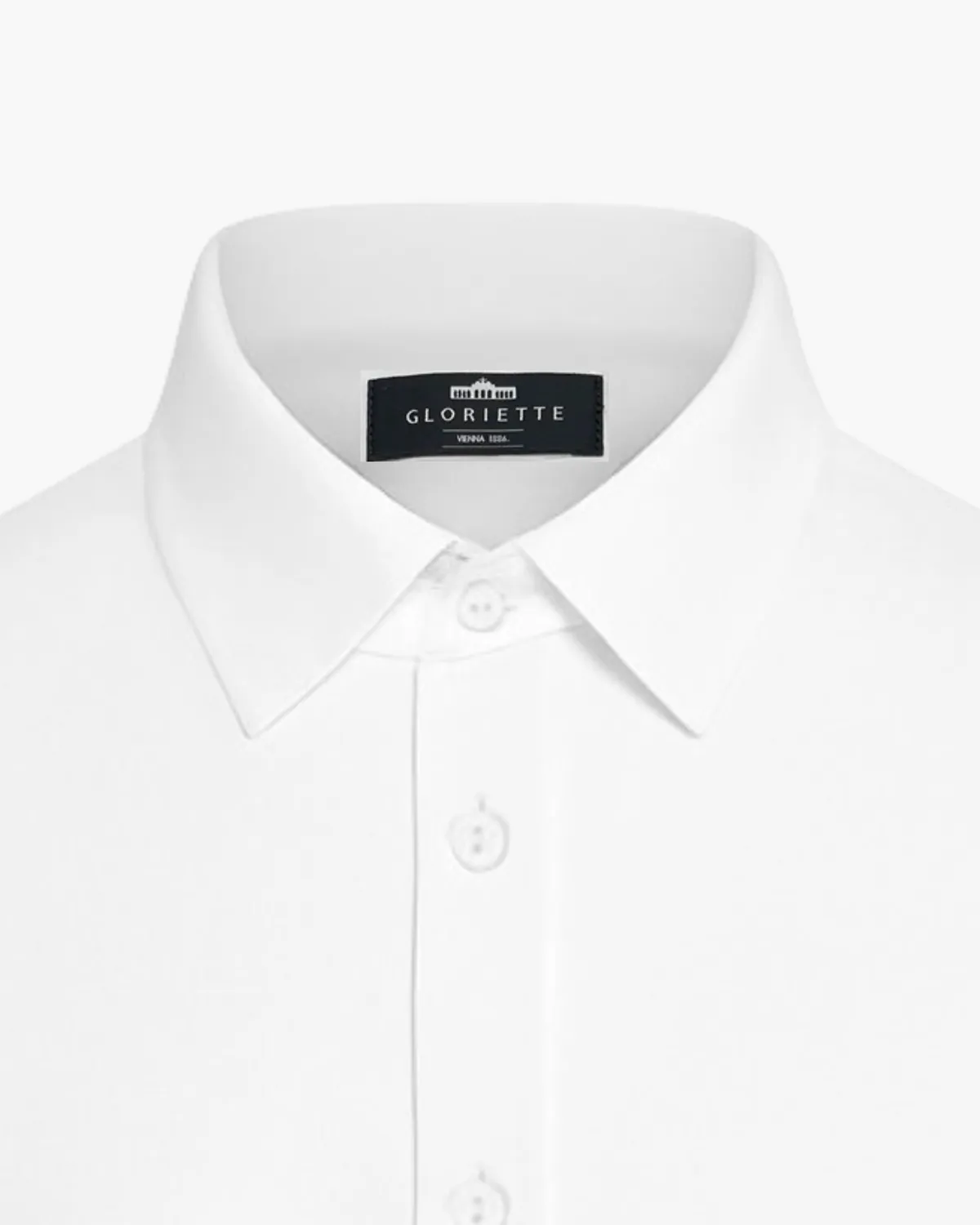 Gloriette Fein Oxford Weiß Bluse Baumwolle