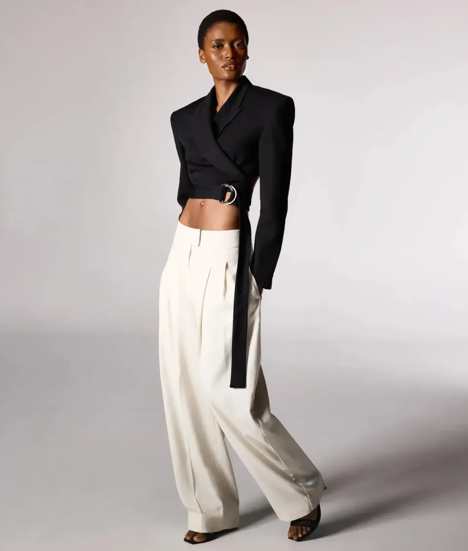 Karl Lagerfeld KL Studio Hose Barrel Leg