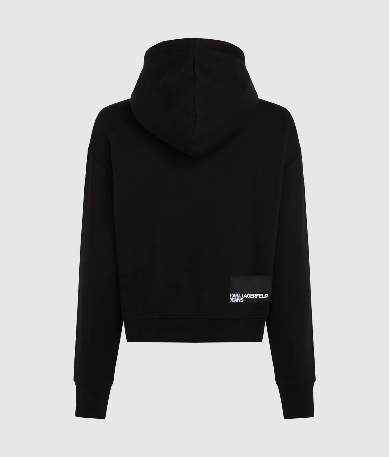 Karl Lagerfeld Jeans Logo Hoodie Baumwolle Kapuze