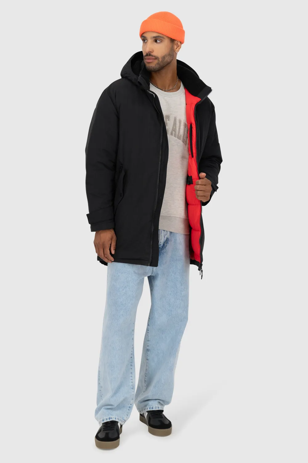 Alife & Kickin NoelAK A Parka Schwarz Herren
