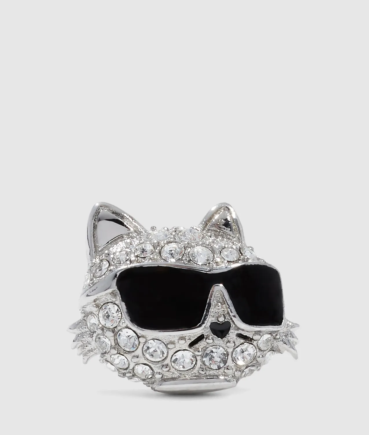Karl Lagerfeld Ikon Choupette Pavé Ohrstecker Kristall