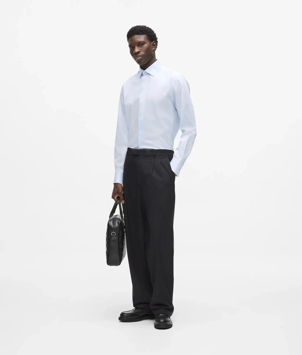 Karl Lagerfeld Classic Tailored Hemd Slim-Fit Baumwolle