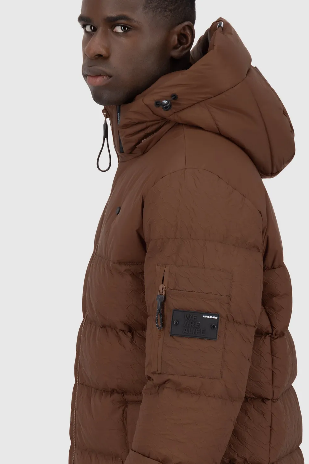 Alife & Kickin BeatAK A Steppjacke Herren braun warm