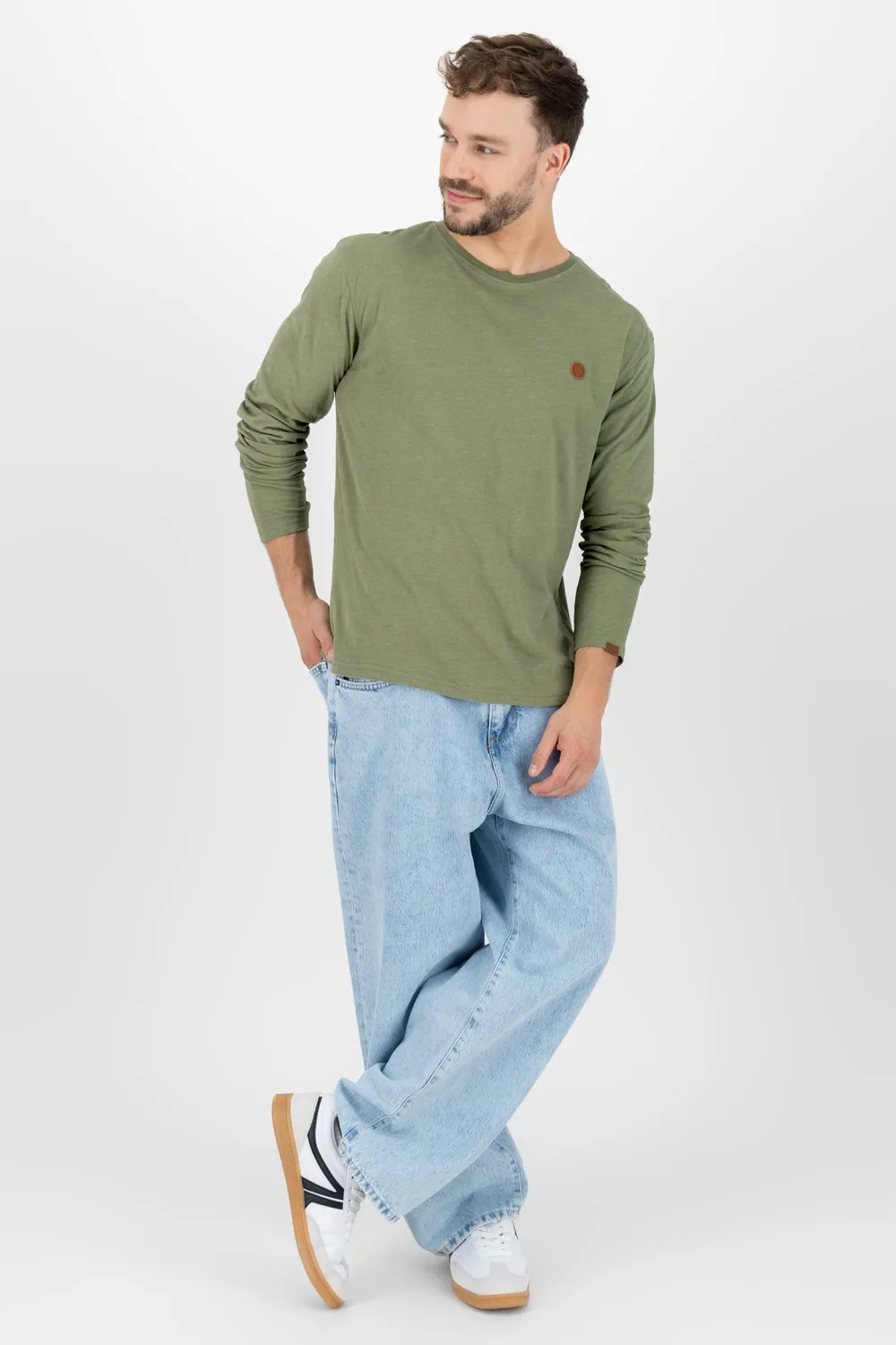 Alife & Kickin AlexAK A Longsleeve Grün Herren