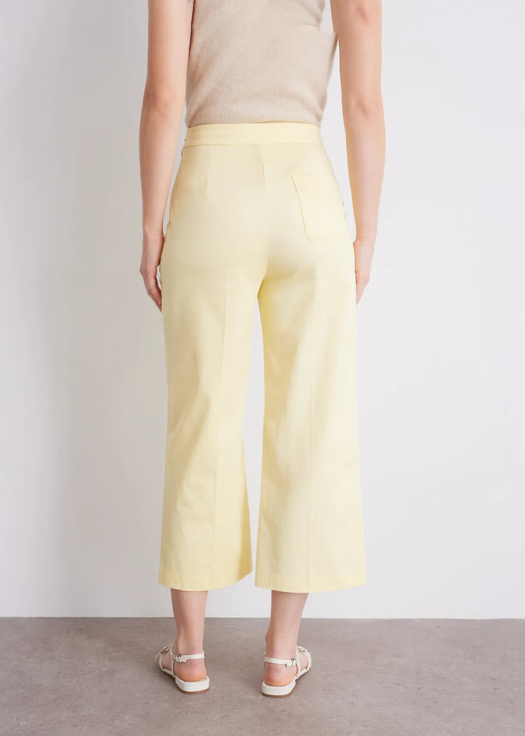 Senatex Culotte OCS Baumwollhose Mocca 34 weiter Schnitt