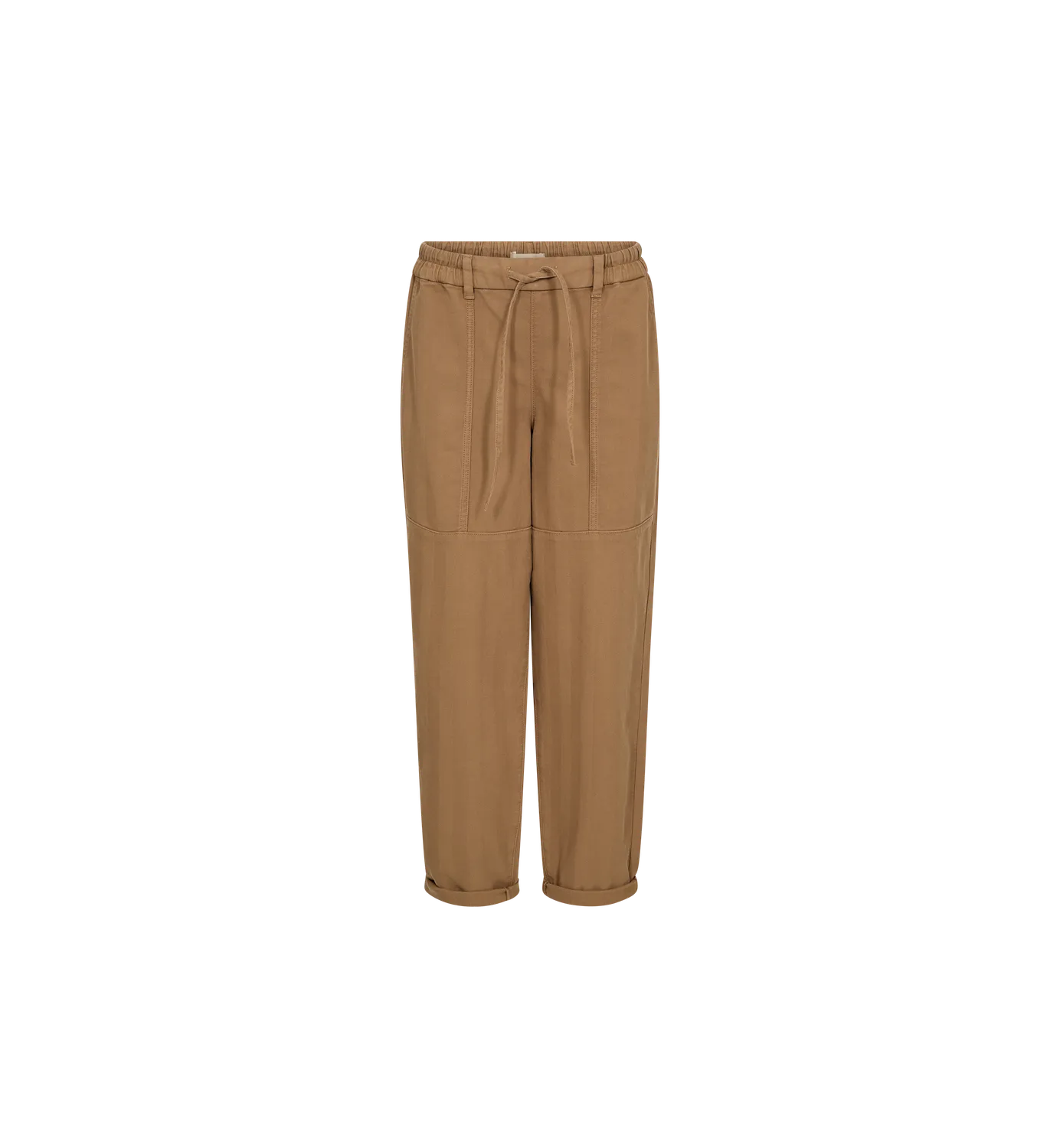 Mos Mosh MMMaison Herringbone Hose Dark Camel Ankle