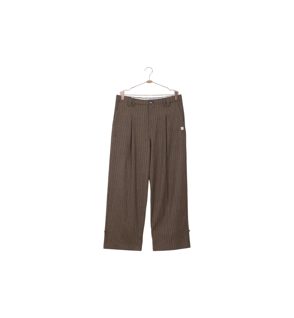 Mos Mosh MMHWell Striped Pant Anzughose Demitasse 42 gestreift