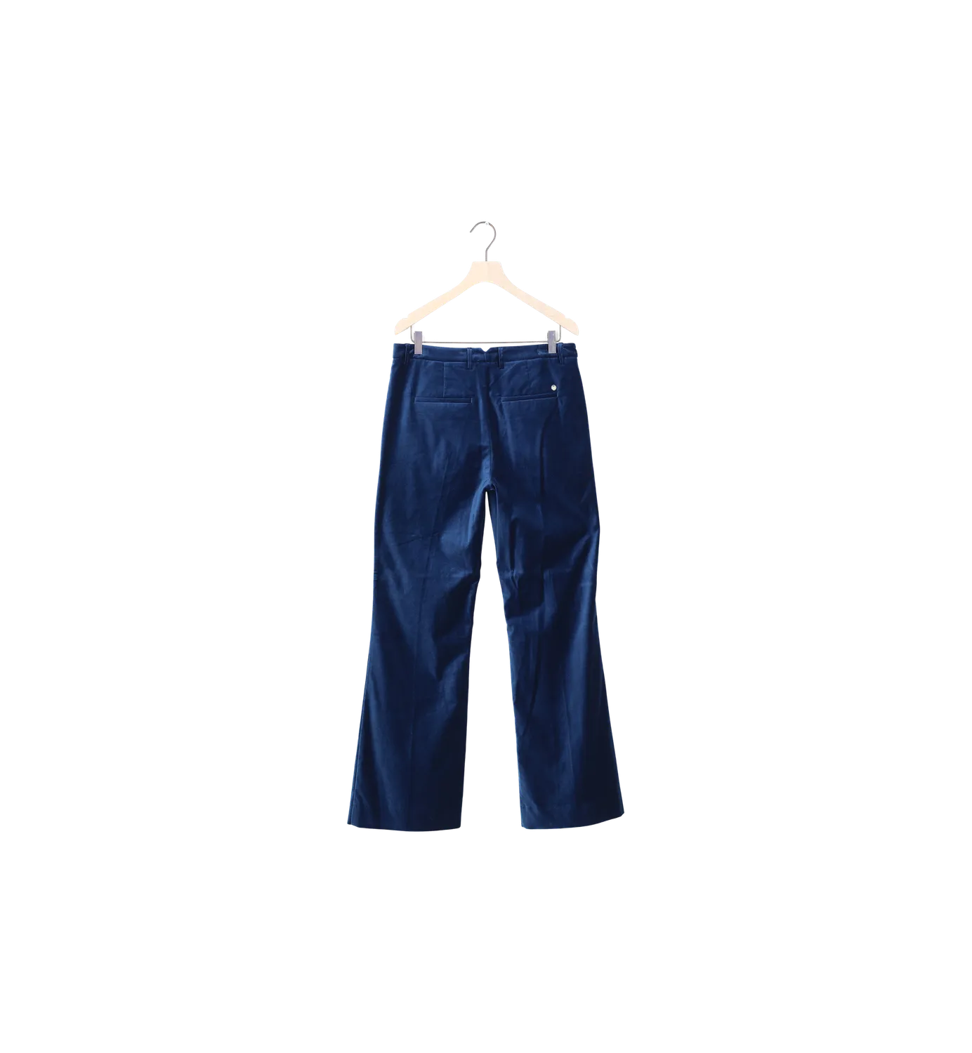 Mos Mosh MMRhys Vez Stoffhose Blau Long 38 Samt