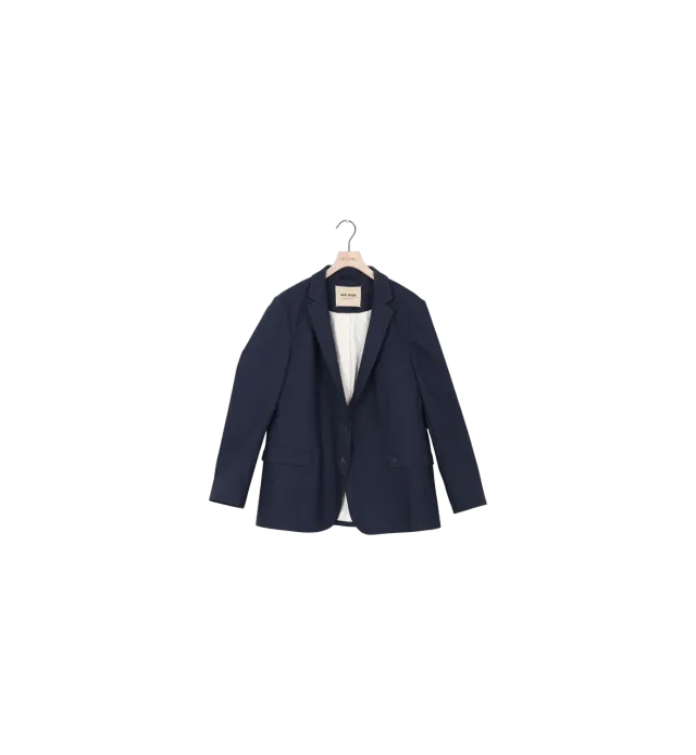 Mos Mosh MMMary Night Blazer Navy 44 Stretch
