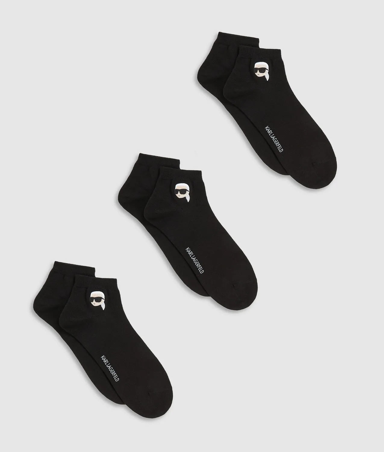 Karl Lagerfeld Ikon Short Socken 3-Pack Baumwolle