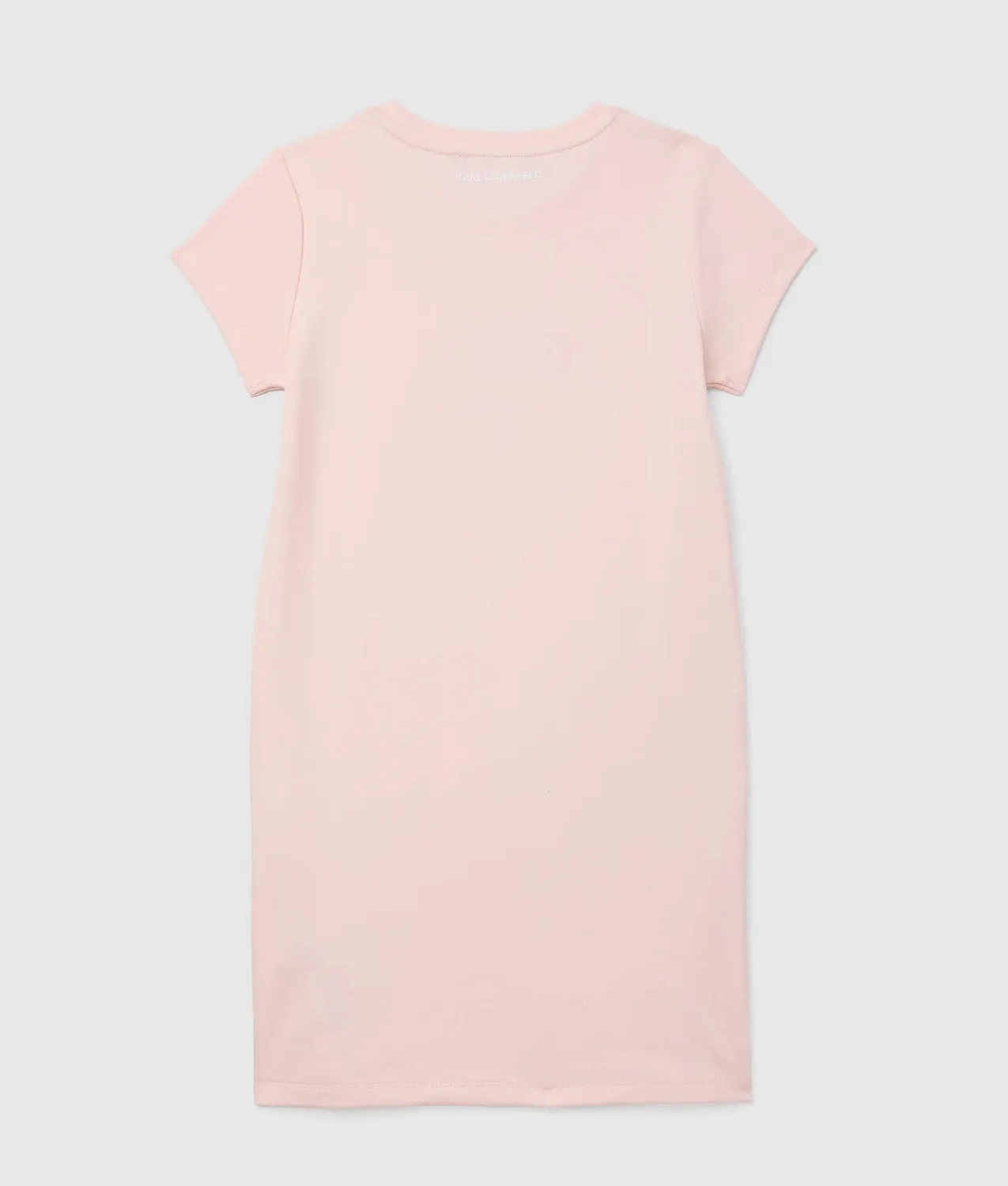 Karl Lagerfeld Girls Ikon Choupette T-Shirt Kleid Metallic