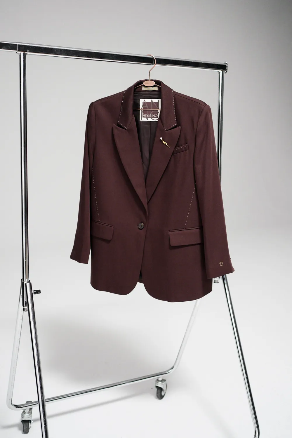 Mos Mosh MMHTill Twill Blazer Spitzrevers Beige