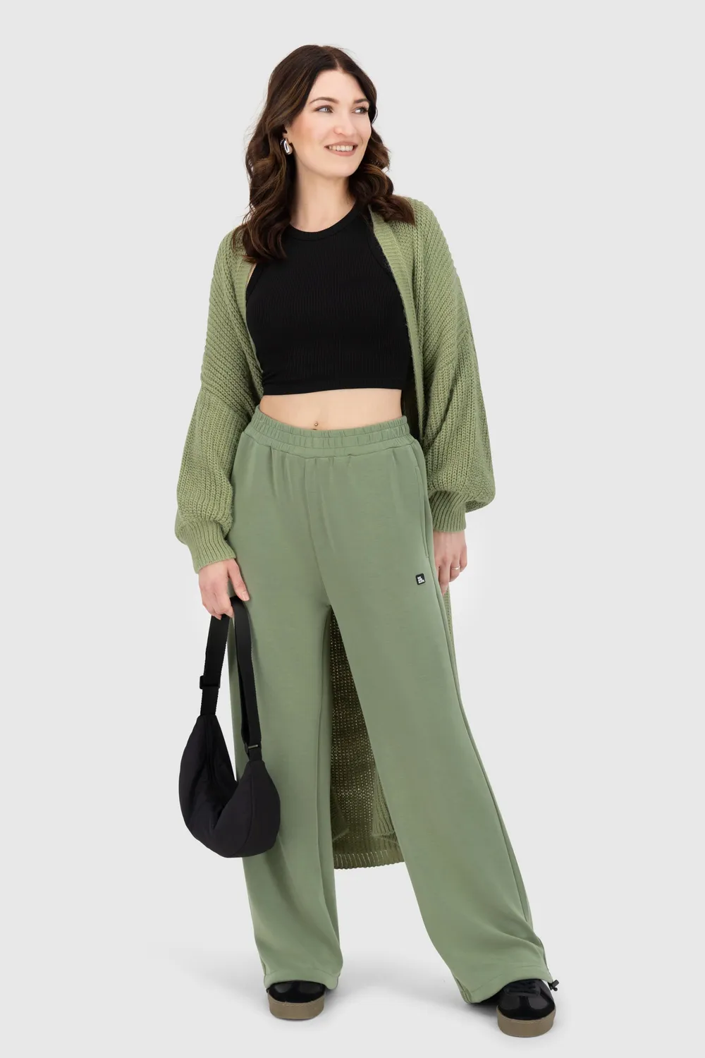 Alife & Kickin FrenjaAK N Hose Grün Damen Supersoft