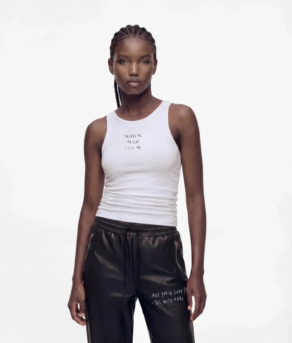 Karl Lagerfeld Jeans x Pietro Terzini Tank Top Racerback