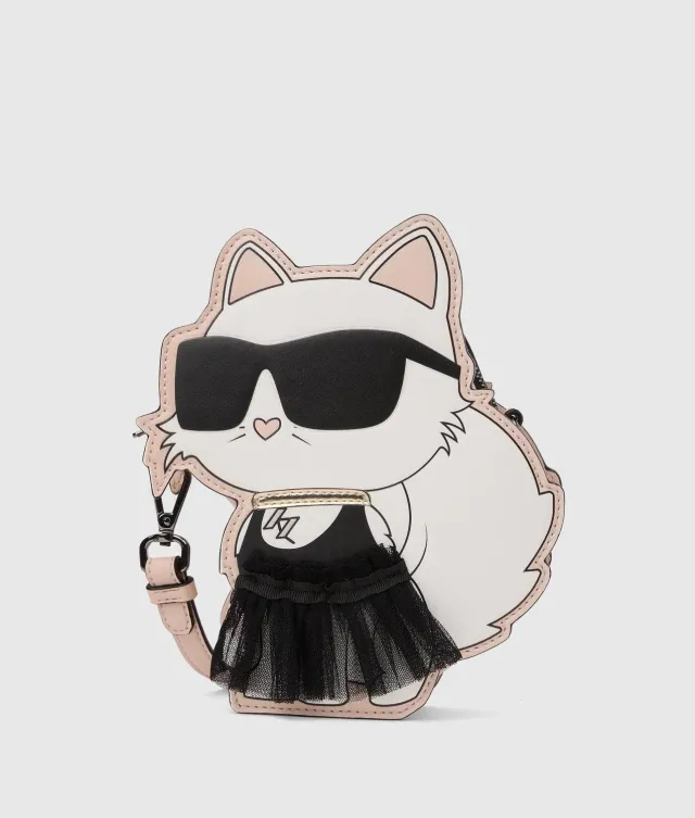 Karl Lagerfeld Choupette Tasche Mädchen Crossbody Mesh