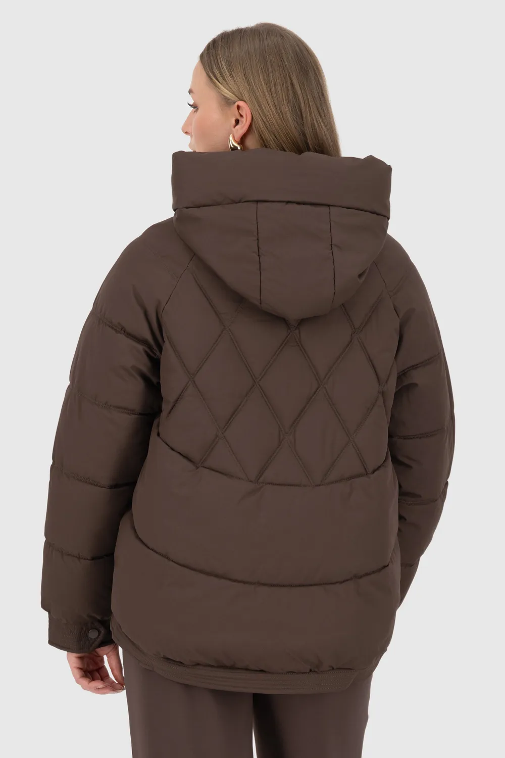 Alife & Kickin HedwigAK A Puffer Jacket Braun Damen Stepp