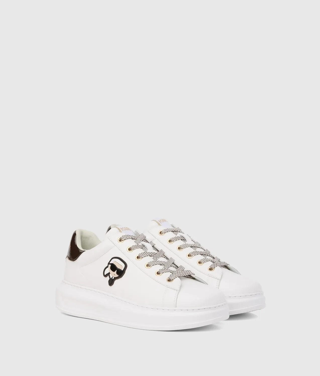 Karl Lagerfeld Ikon NFT Kapri Sneaker Gr. 4-10 Lackkappe