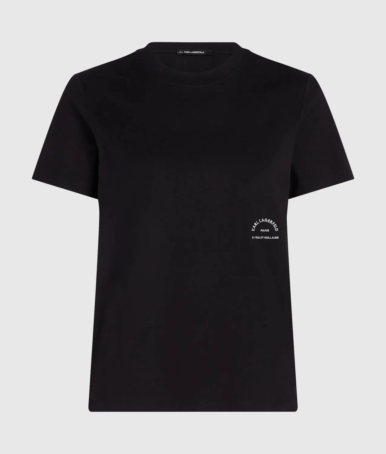 Karl Lagerfeld Rue St-Guillaume Regular Fit T-Shirt Bio-Baumwolle