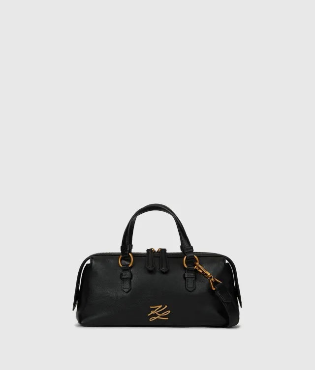 Karl Lagerfeld K/Autograph Bowling Bag Leder Zip-Top