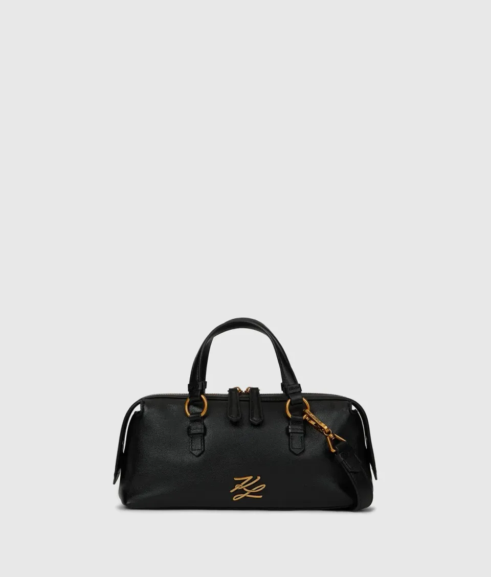 Karl Lagerfeld K/Autograph Bowling Bag Leder Zip-Top