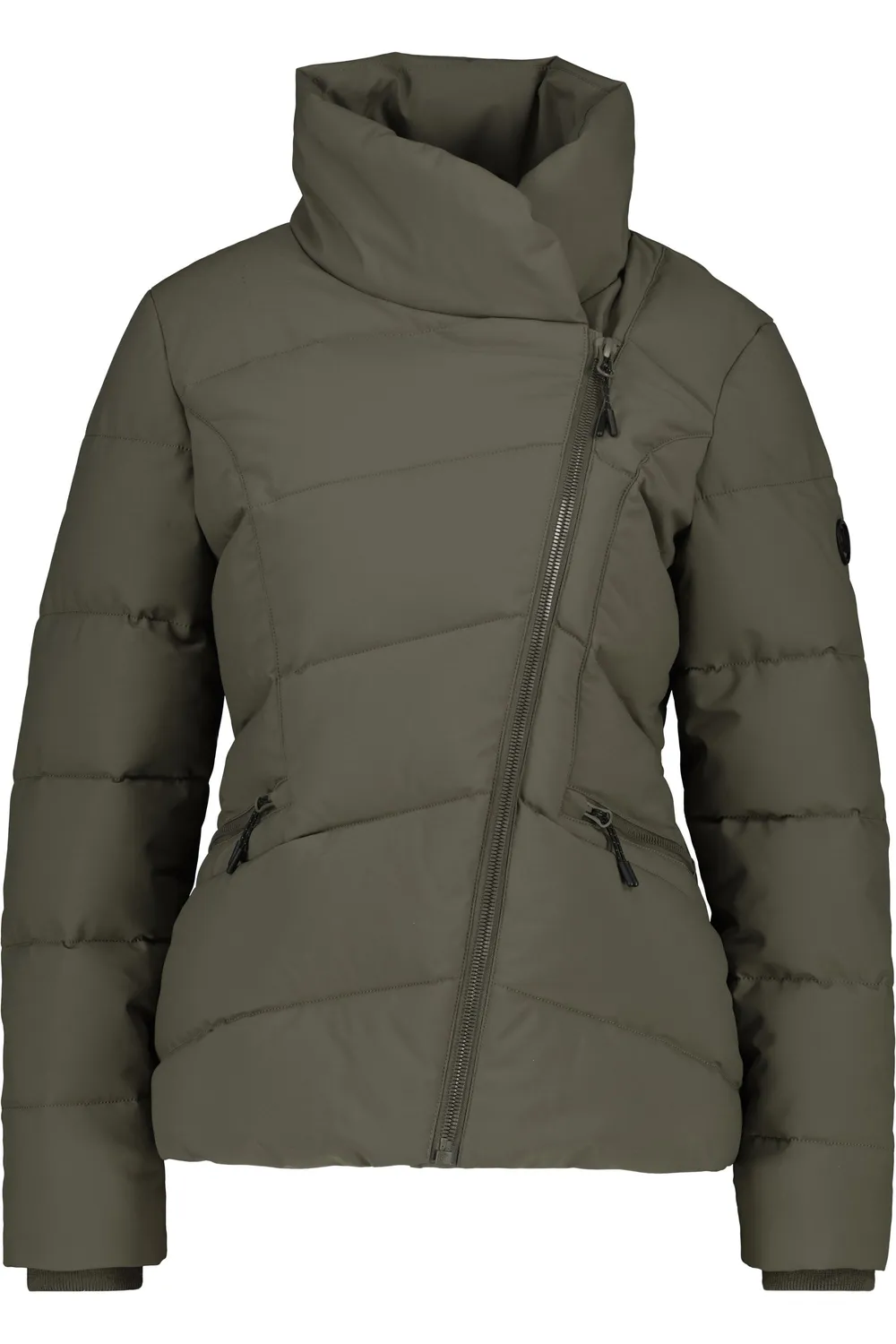 Alife & Kickin NellAK A Puffer Jacket Dunkelgrün Stepp
