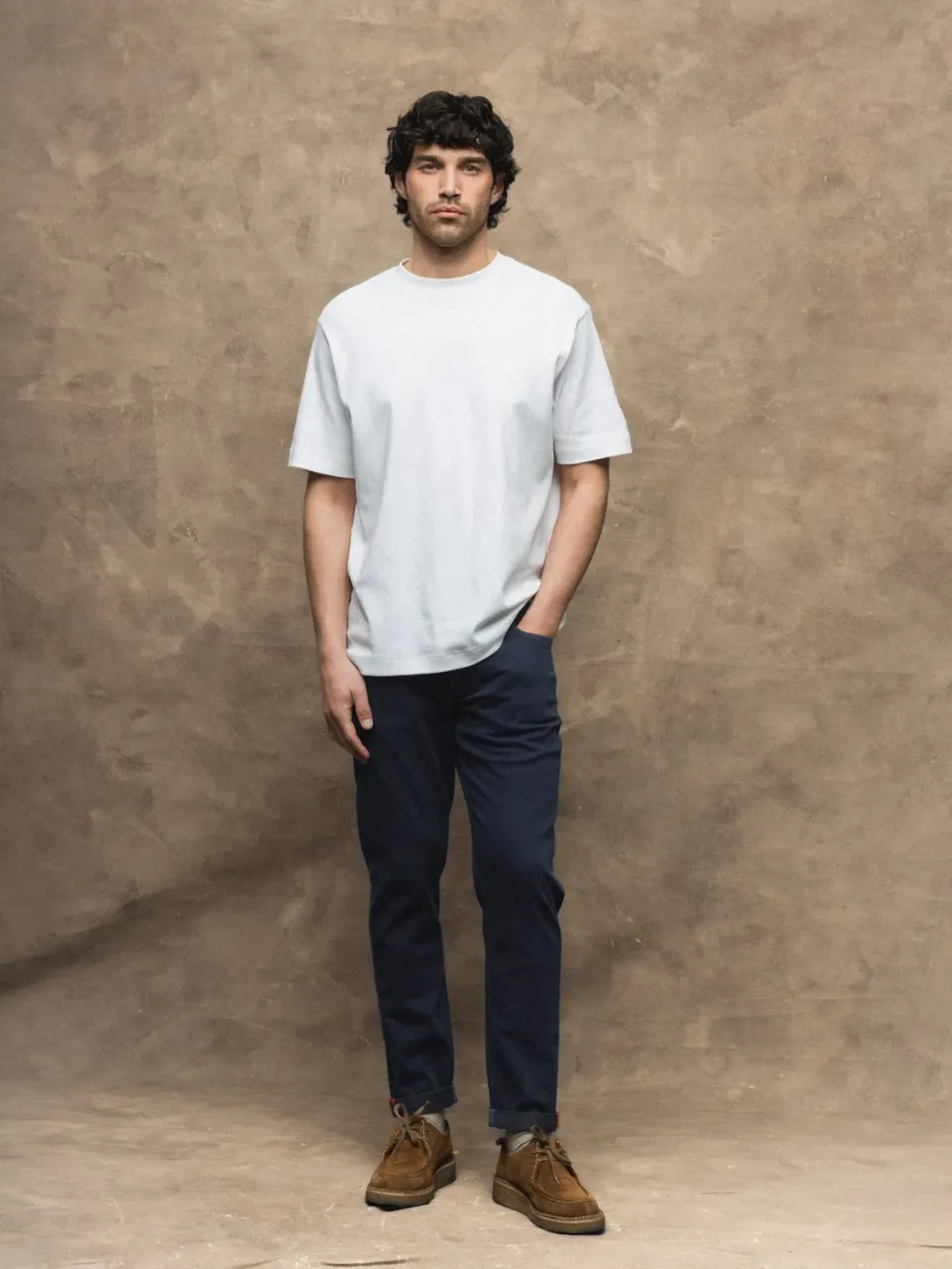 Mos Mosh MMGAndrew Blue Black Jeans regular dunkelblau