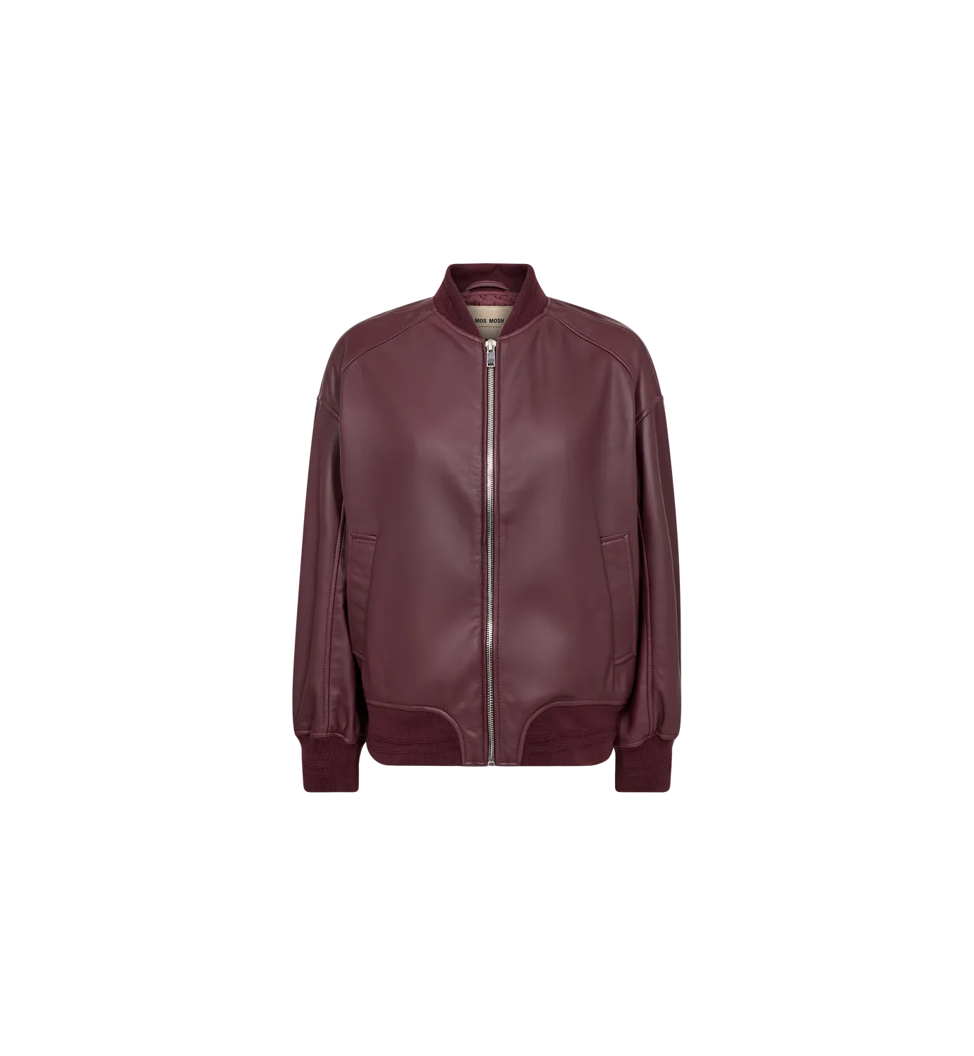 Mos Mosh MMRuby Leather Bomberjacke Port Royale