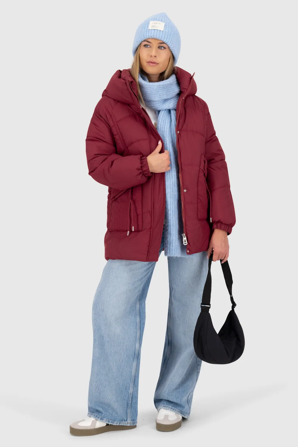 Alife & Kickin GlorianaAK A Winterjacke rot Stepp
